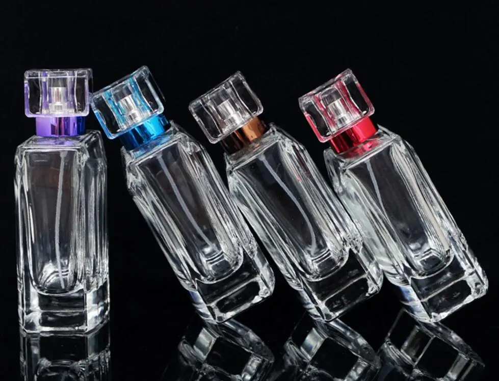 Wholesale 50pcs/lot High Quality 100ml Glass Perfume Spray Bottle Empty Clear Refillable Cosmetic Bottles | Красота и здоровье