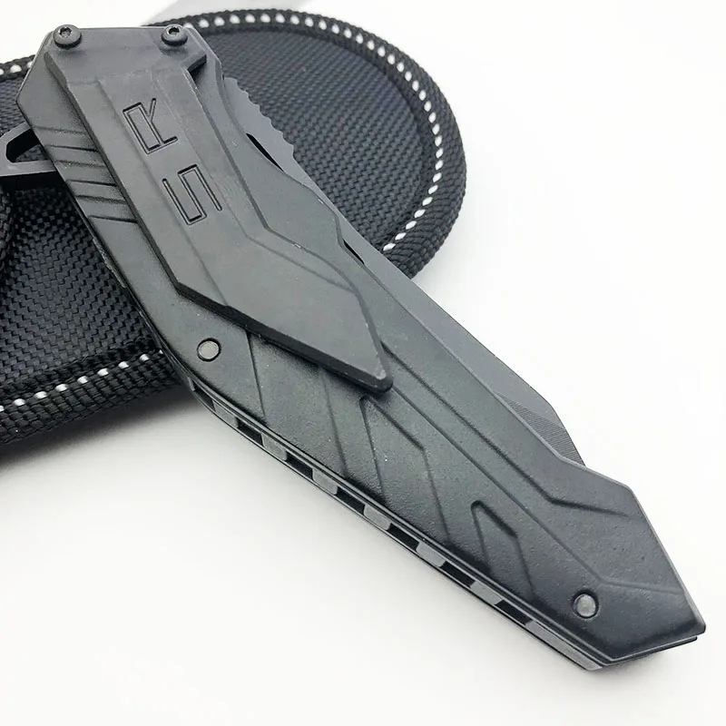 

SR B548A/B548B 3Cr13 Blade Aluminum Handle Folding Knife Outdoor Camping Survival Tactical Utility Tool Rescue EDC Pocket Knife