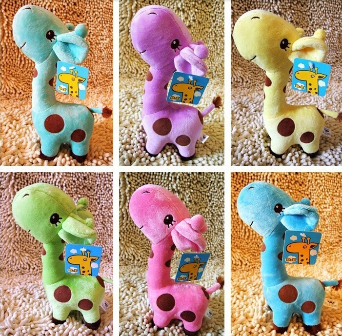 1 шт. плюшевый жираф 18 х7 см|birthday gift|children birthday giftgiraffe soft toy |