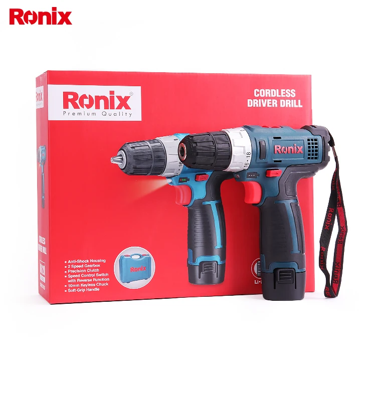 Бесщеточный шуруповерт Ronix 12V модель 8612N