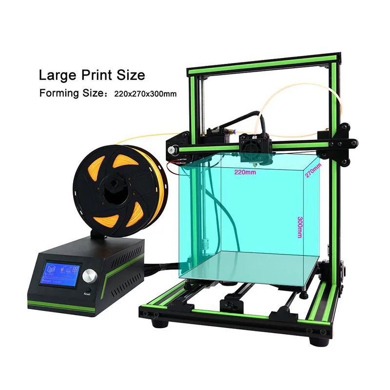 Дешевые Anet E10 A6 Impresora 3d принтер Высокая точность Reprap Prusa i3 3d принтер DIY комплект офф-лайн печати с 10 м PLA нити