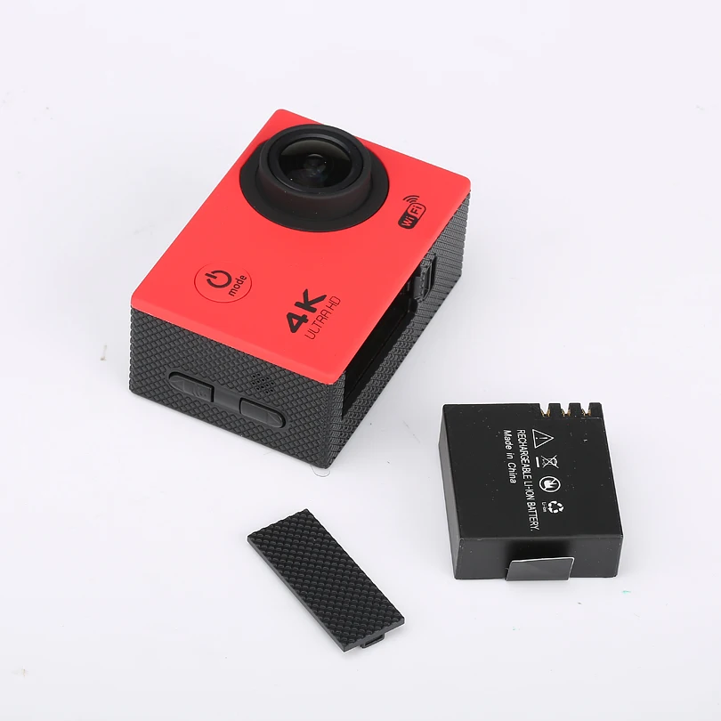 4 К 170 углы объектива 16MP WI-FI Action Sports Камера 1080 P HD шлем 30 м Водонепроницаемый