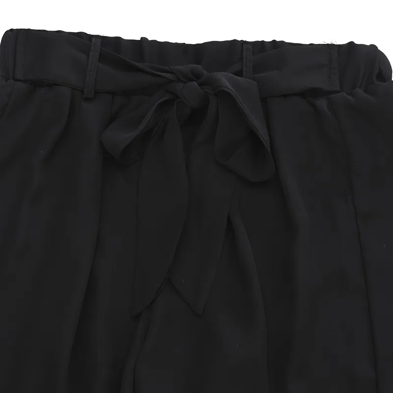 ZANZEA женские шифоновые широкие брюки 2017 Лето осень элегантные повседневные