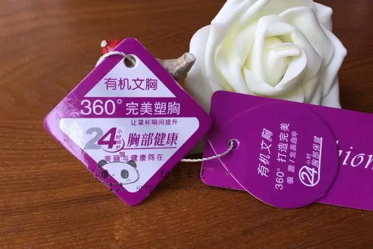 Золотая фольга для штамповки ценник одежды ярлык индивидуальный логотип бренда