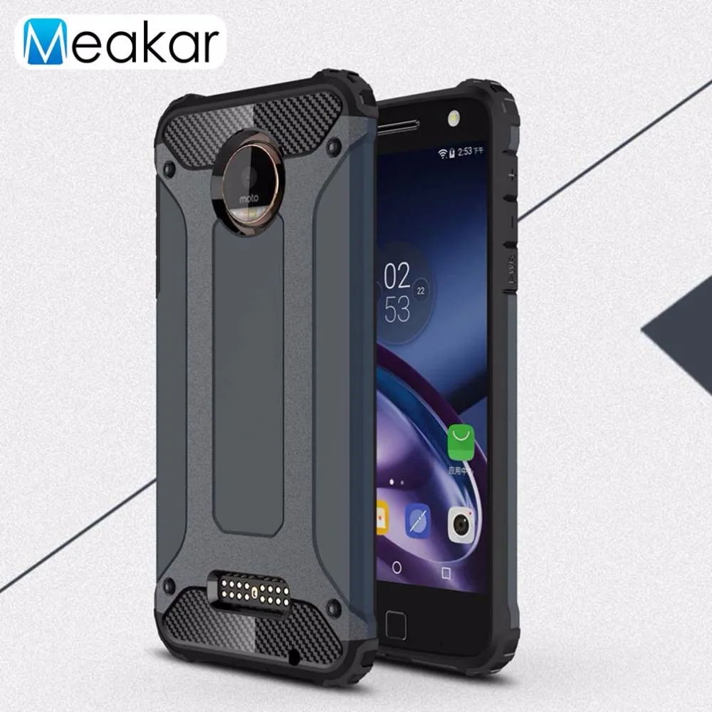 Противоударный чехол-броня Coque 5.5For Motorola Moto Z чехол для lenovo телефона чехол-лента на