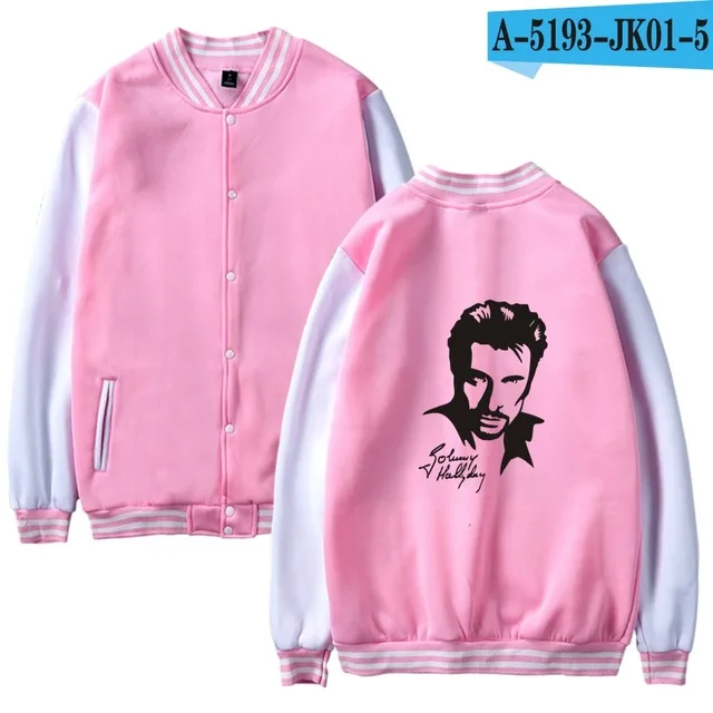 pink and white Бейсбольная куртка для мужчин/женщин от Jonny Hallyday, форменное пальто, зимняя модная толстовка, теплая, в стиле хип-хоп, для колледжа, женские куртки, одежда - Цвет: pink and white