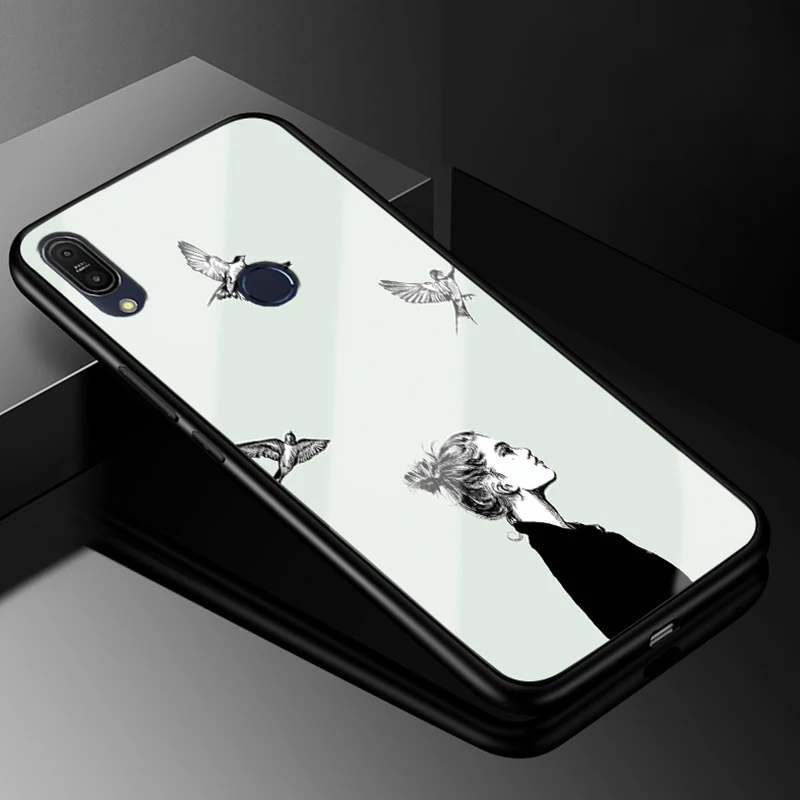 9 Чехол из закаленного стекла для ASUS Zenfone Max Pro M1 ZB601KL, жесткая задняя крышка из поликарбоната для ASUS Max Pro M1 ZB602KL X00TD, силиконовый бампер - Цвет: 9