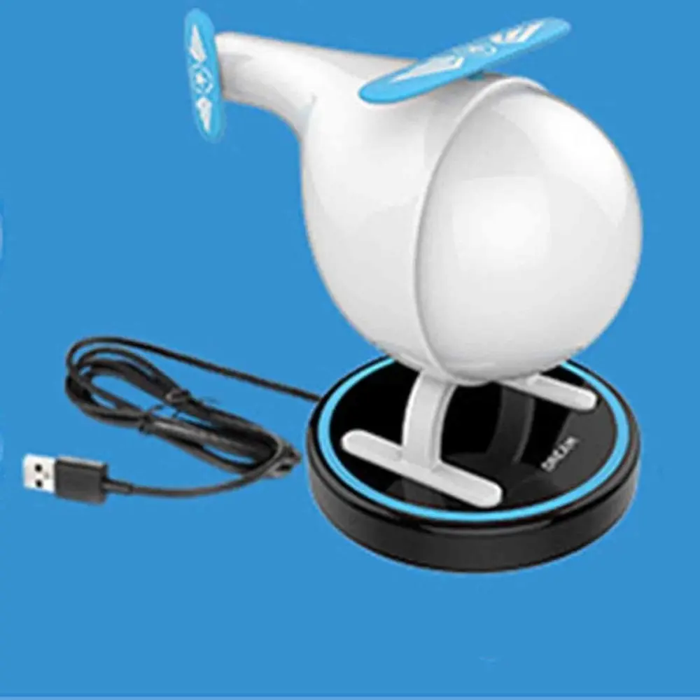 Креативные красочные светодиодный вертолет Ночной светильник зарядка через usb