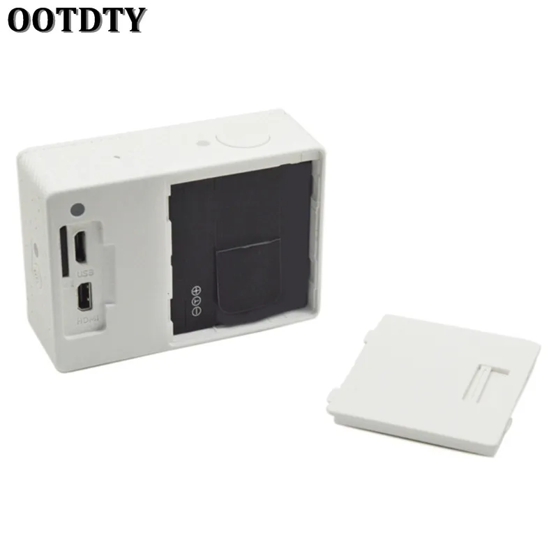 Задняя крышка батарейного отсека OOTDTY с USB-портом для спортивной экшн-камеры Xiaomi Yi