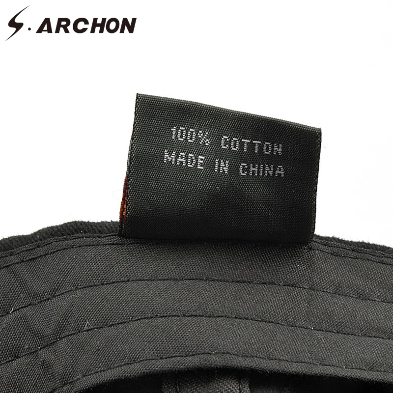Мужская/Женская камуфляжная бейсболка S.ARCHON тактическая кепка из 100% хлопка с
