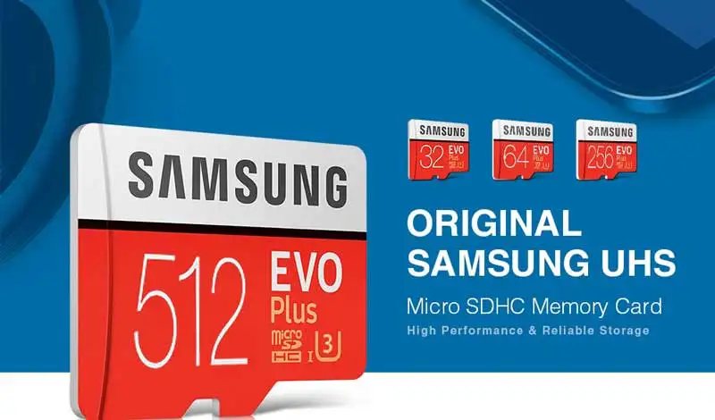 Карта памяти samsung 512 гб Новая карта памяти Micro SD картао де карты памяти TF Class 10 MicroSDXC U3 EVO PLUS для 4 K смарт-устройств 512гб