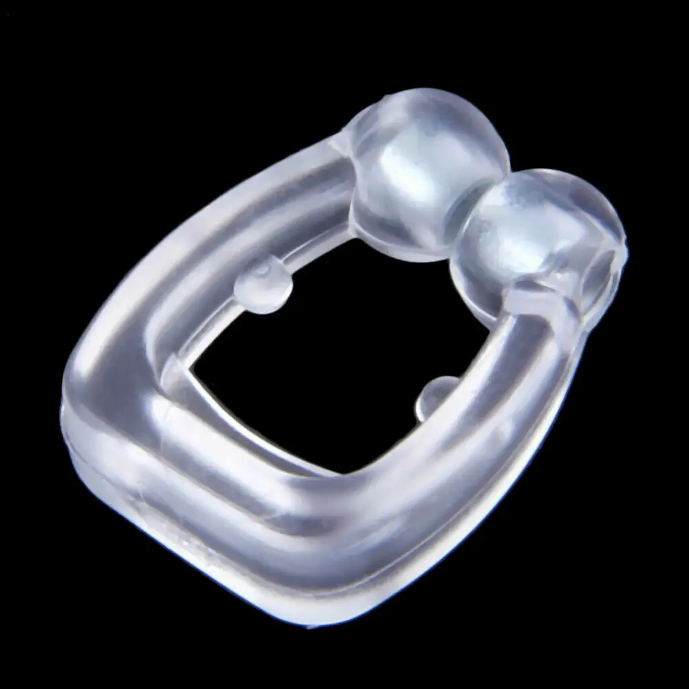 Магнитный зажим для носа микросипап апноэ во сне стоп-храп силиконовый анти-храп