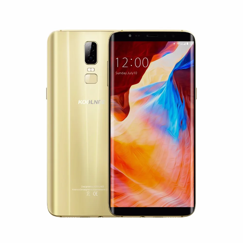 KOOLNEE K1 6 01 дюймов FHD MTK6750T Octa Core Android 7 0 4 ГБ 64 3190 мАч двойной сзади Камера 16MP + 2MP