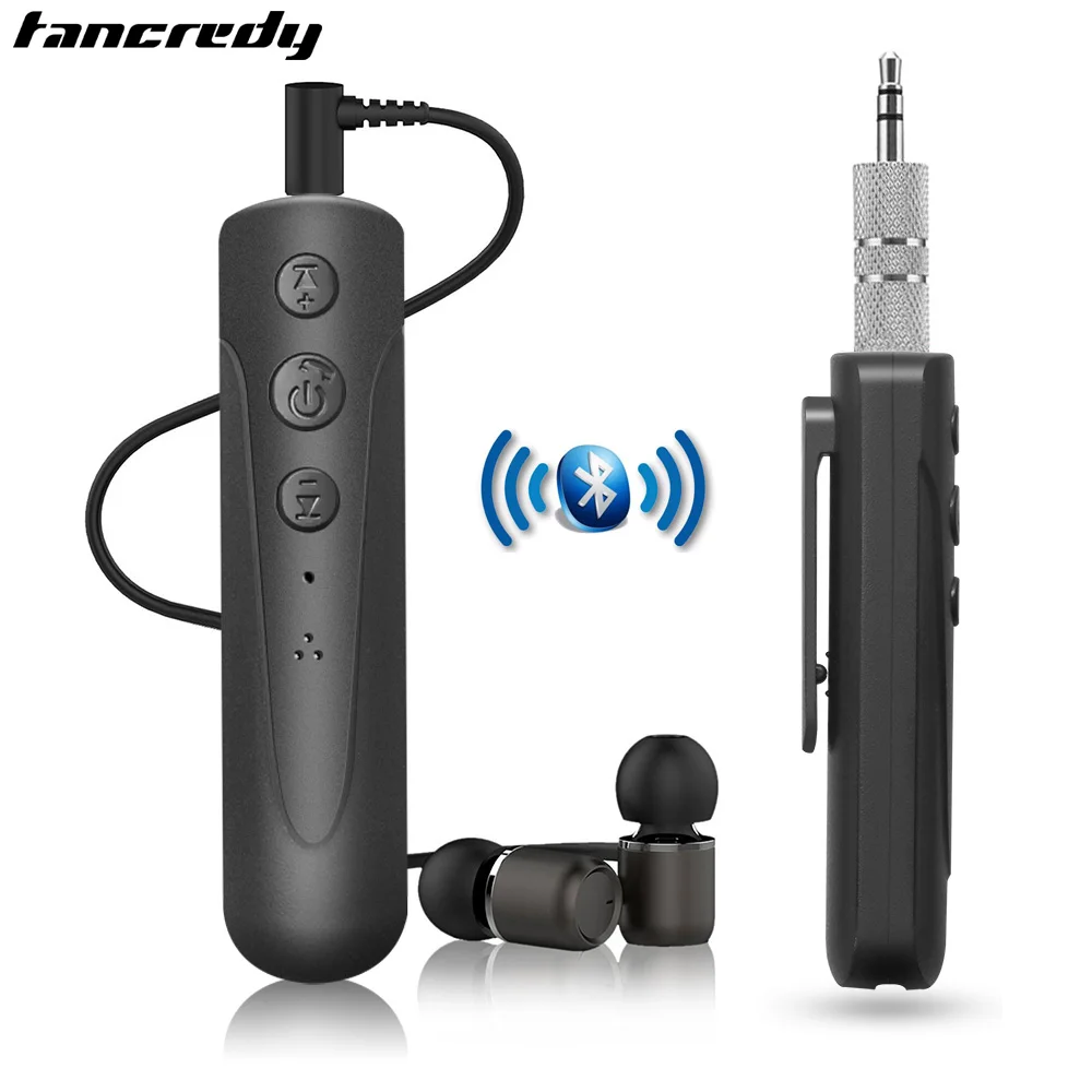 Автомобильный Bluetooth ресивер для громкой связи Tancredy 3 5 мм потоковый беспроводной