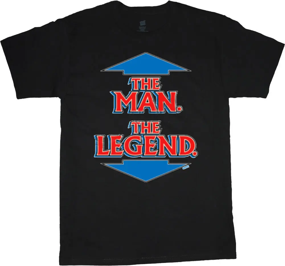Мужская футболка большого размера с надписью the man legend funny tee удобная 4X 5X 6X 7X 10X