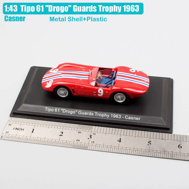 1:43 для мальчиков весы Tipo 61 клетка птиц трофеи 1963 No.9|car toy|model car toydiecast metal |