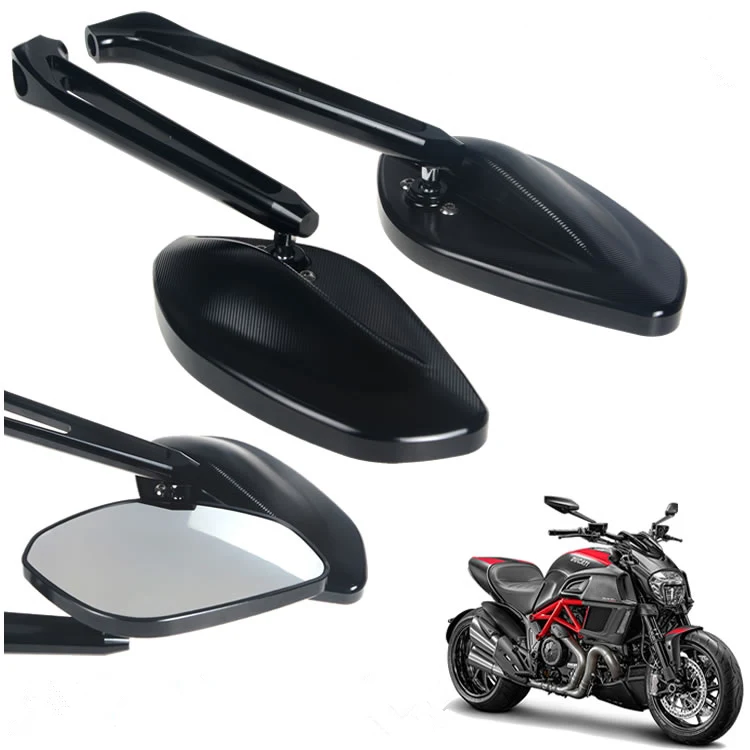 

For DUCATI HONDA YAMAHA SUZUKI KAWASAKI Benelli Motorcycle Universal high quality CNC adjustable Rearview Mirror Side mirror