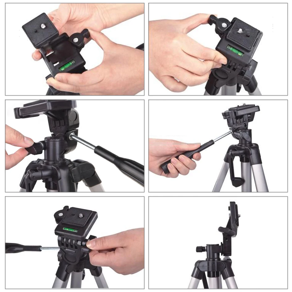 Мини штатив Трипод ALUMOTECH для цифровой зеркальной фотокамеры смартфона студийной