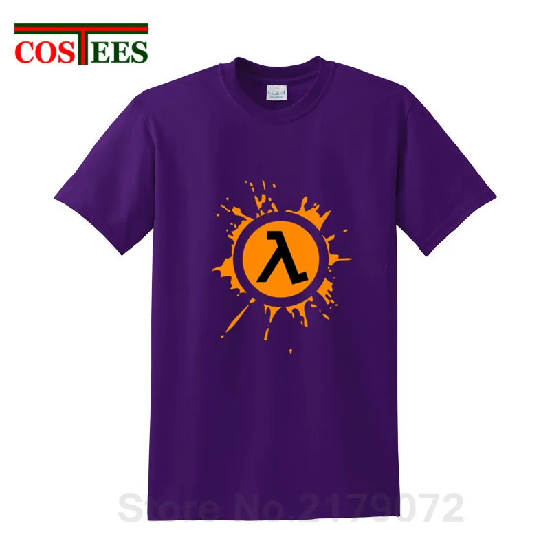 Мужская футболка с логотипом Splash Design Half life модная забавная Life 2 2019|Мужские