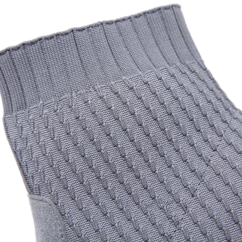 Женские ботильоны на высоком каблуке DongCiTaCi черные серые вечерние шпильке