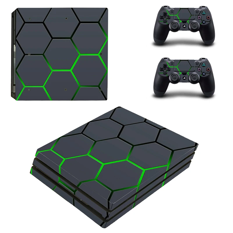 Новейшая виниловая Обложка Наклейка Кожа для sony Playstation 4 PS4 Pro Консоль 2