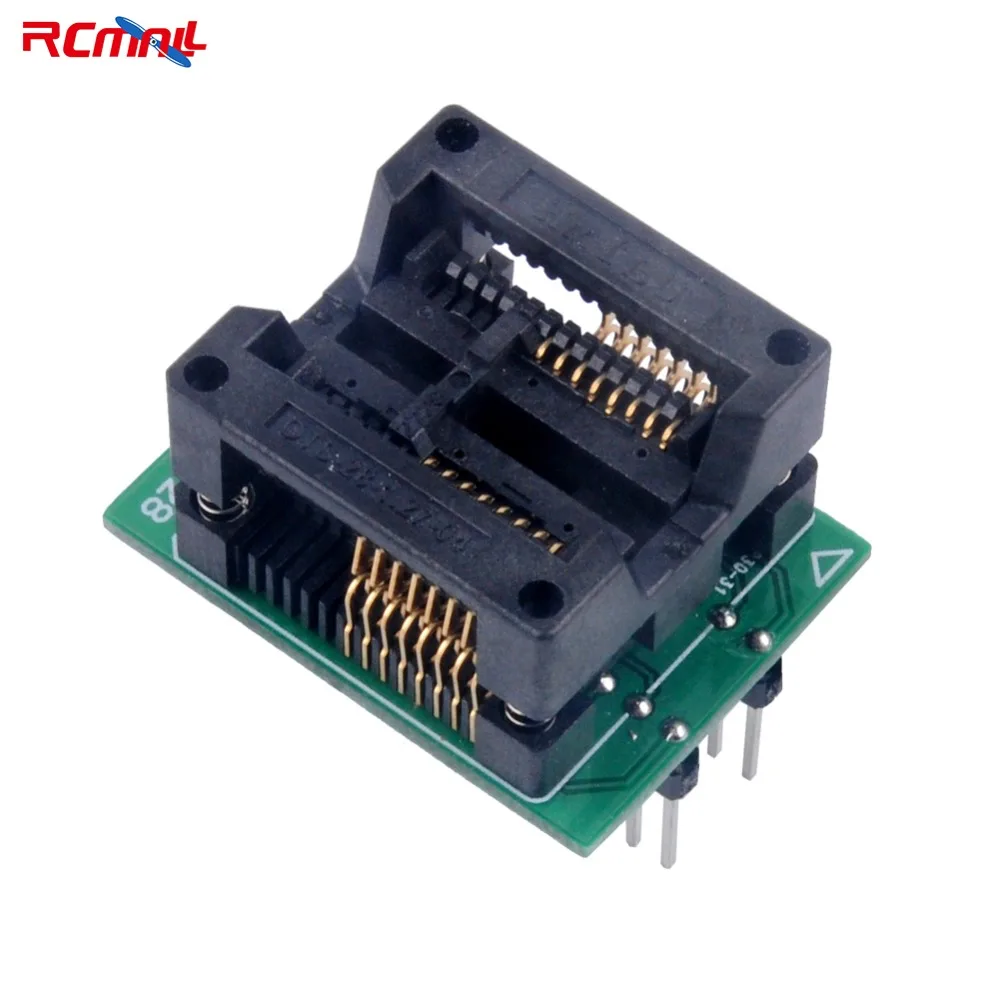 RCmall SOP16 SOIC16 к розетке DIP16 программатор адаптер двойная печатная плата (28) 1 27