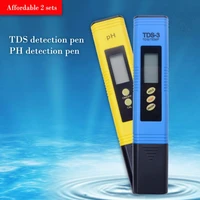 combination aquarium water acidity automatic calibration accuracy 0 01 ph meter ph 02 tds monitor meter titanium alloy probe