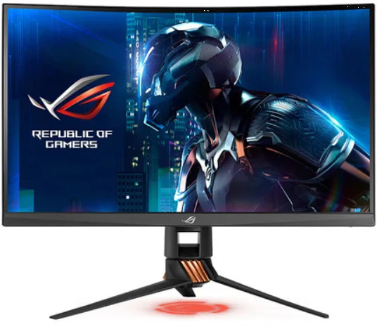 Изогнутый игровой монитор ROG Swift PG27VQ 27 дюймов 2K WQHD (2560x1440) разогнанный 165 Гц 1 мс G SYNC