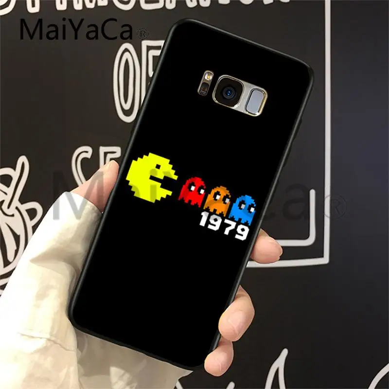 MaiYaCa чехол для Galaxy S9 Pacman Gamer Nerd Специальное предложение Роскошный телефона Samsung S5 S6