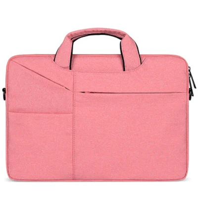 pink Сумка через плечо для Macbook retina 13 15 сумка для ноутбука 14 чехол для ноутбука Xiaomi Air 12,5 13,3 15,6 Surface Pro 4 5 6 Чехол - Цвет: pink