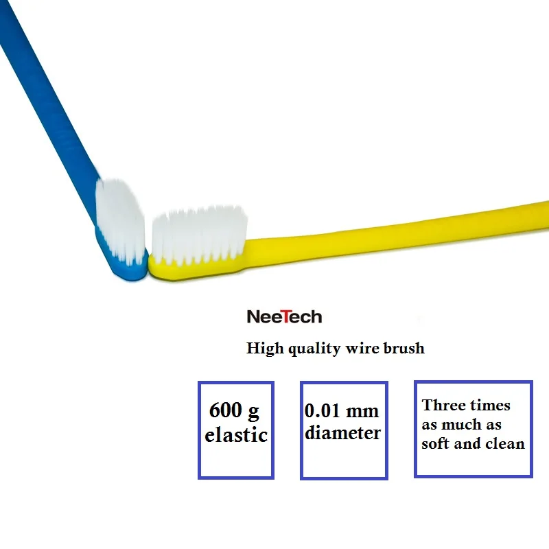 Супер-мягкая хлопковая зубная щетка для взрослых портативная семейная с мягкой