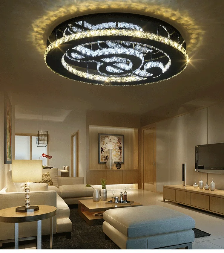 Современный теплый и романтический потолочный светильник для гостиной спальни