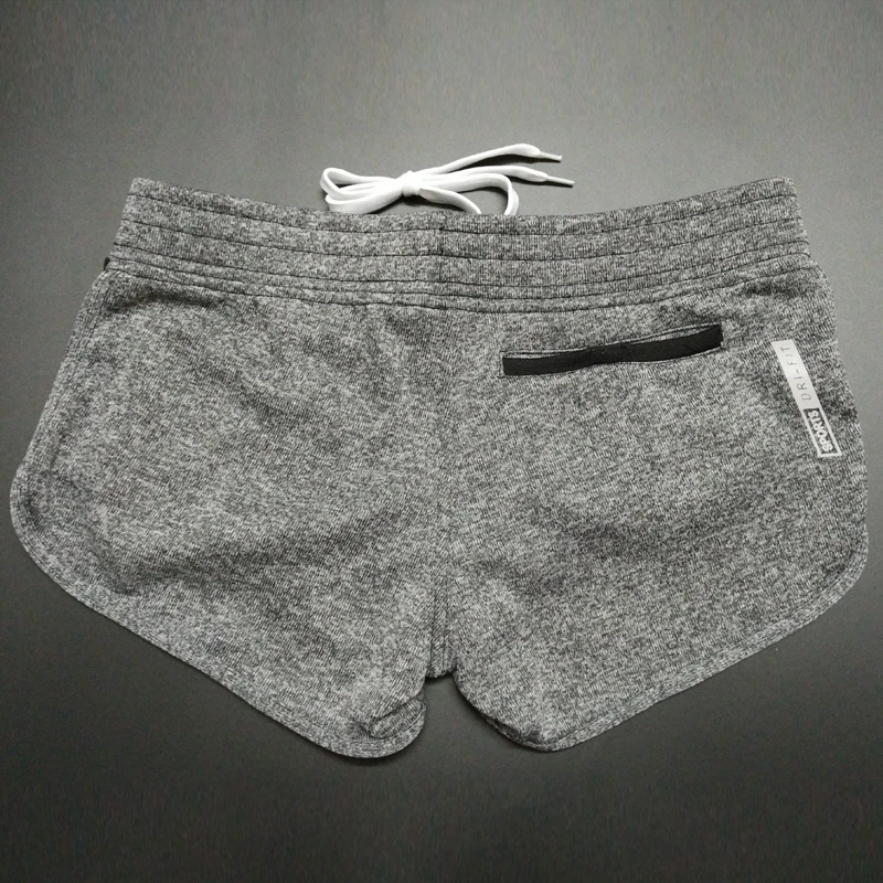 Женские летние спортивные шорты модные с низкой талией для занятий спортом йогой