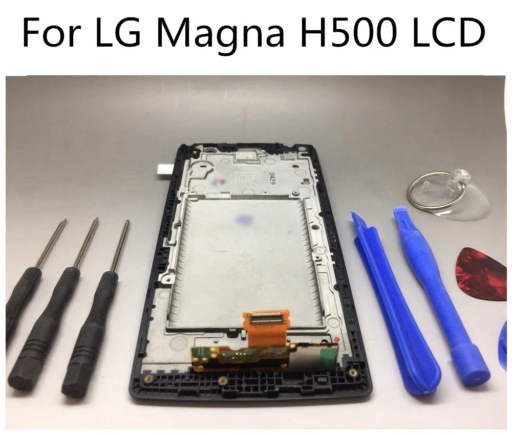 ЖК дисплей без битых пикселей для LG Magna G4C H502F H525N сенсорный экран дигитайзер с