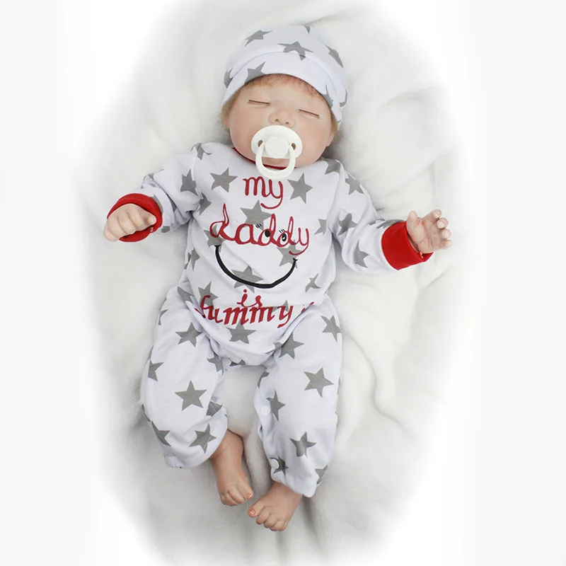 Силиконовые куклы Reborn 22 дюймов Adora Boneca младенца BeBe Brinquedos YOT-5R1 детская игрушка