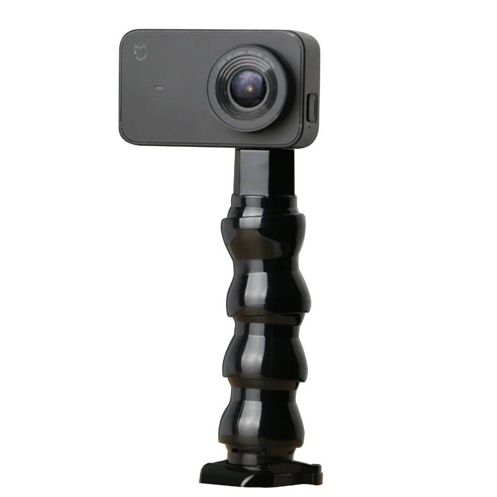 Для GoPro регулируемые Челюсти Гибкий зажим Крепление гусиная шея удлинитель для