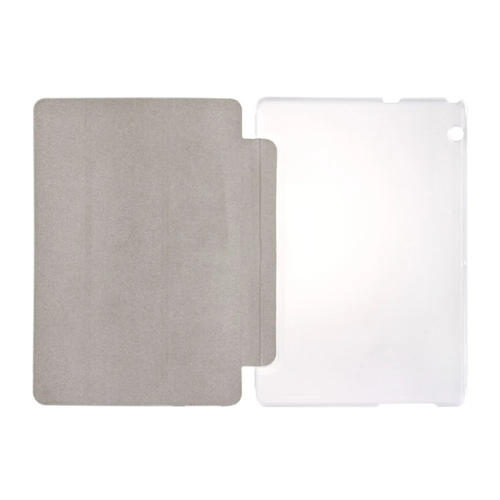 HAWEEL Tablet Крышка корпуса чехол для huawei Медиа Pad T3 10 9,6 дюймов с шелковой текстурой горизонтальный Флип кожаный чехол и 3-складной держатель