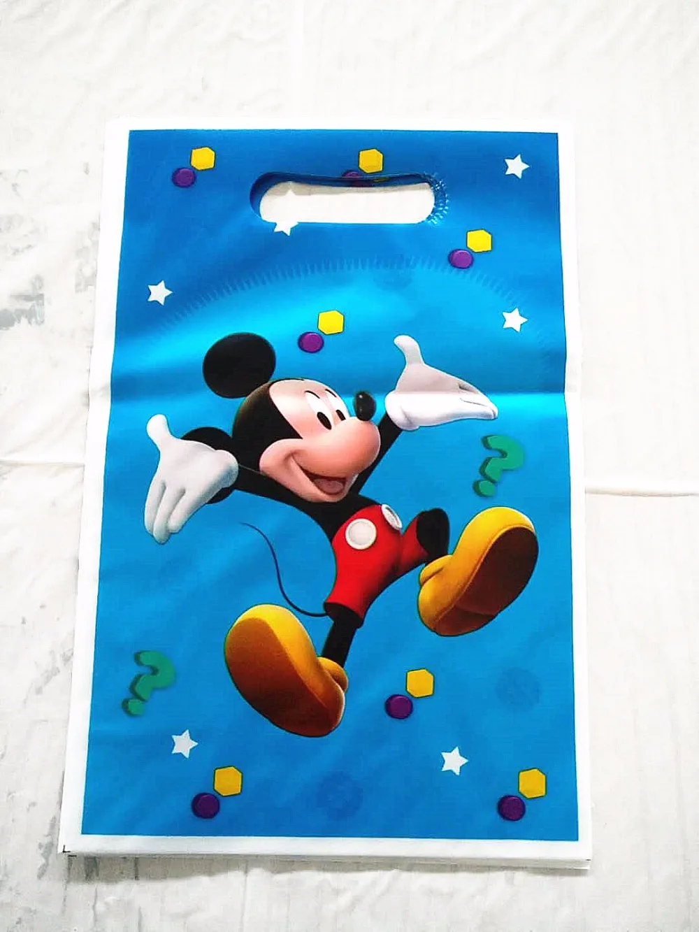 10 шт./лот Микки Маус Мультяшные игрушки для дня рождения пластиковые одноразовые