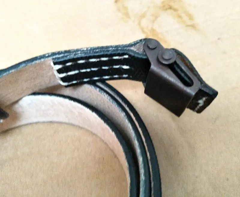 Немецкий армейский MP40 MP38 автомат кожаный ремень черного цвета WW2|Спортивные