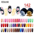 ROSALIND-Гель-лак для ногтей, Полупостоянный маникюрный набор, верхний слой и грунтовка, 5 мл, Гель-лак для живописи