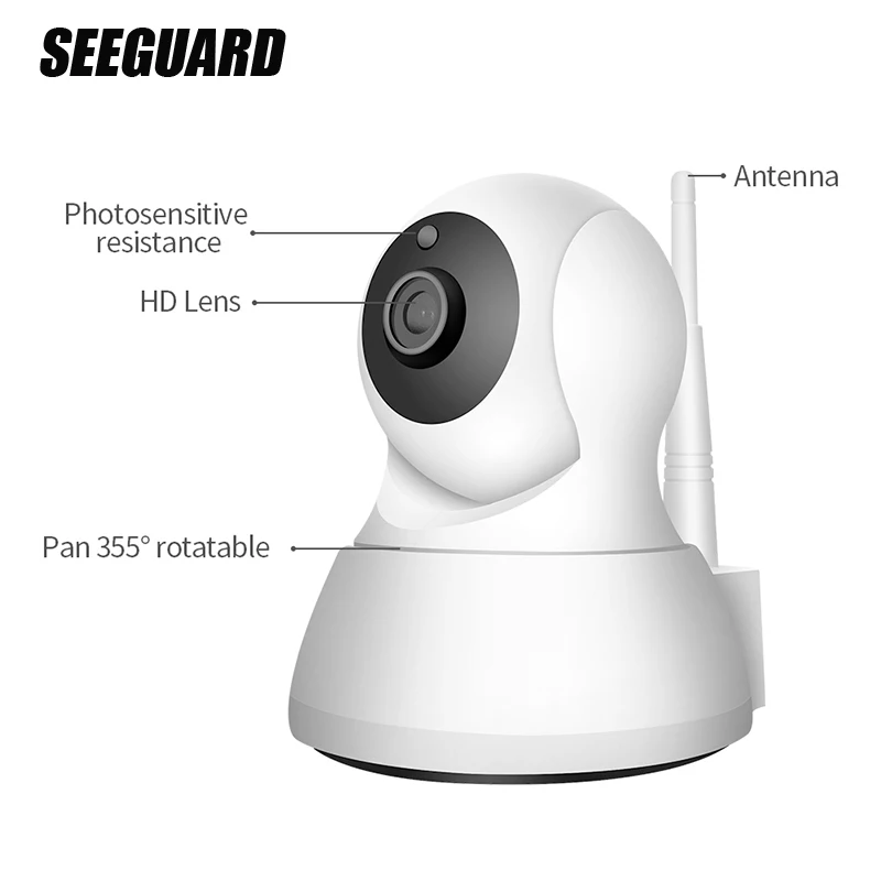 SEEGUARD HD WIFI Беспроводная камера 1080P ночное видение Мобильный телефон Удаленный