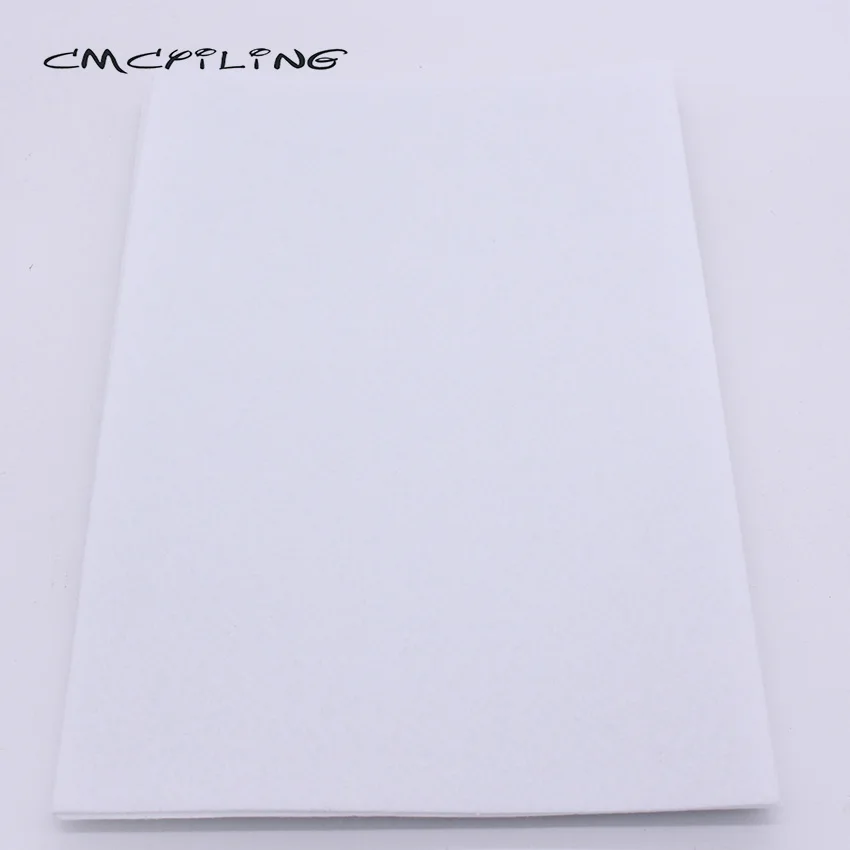 CMCYILING 20 шт./лот 20*30 см черно-белая войлочная ткань толщина 1 мм полиэфирная для