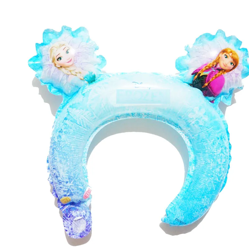 20pc head elsa 20 шт./лот) вечерние шары для детей на день рождения обруч-украшение для волос стиль Микки животные фольгированный шар Тигр лягушка панда Слон шар - Цвет: 20pc head elsa