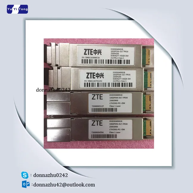 ZTE original 10G EPON OLT PRX30 модуль sfp|Оптоволоконное оборудование| |