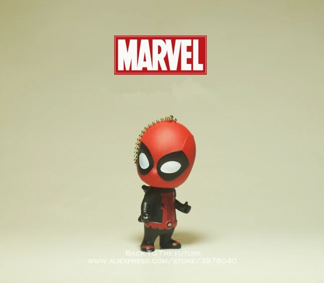 Disney Marvel X-Men 10cm Deadpool 2 Action Figure Posture Anime Doll Decoration PVC Collection Figurine Toys model for children | Игрушки и