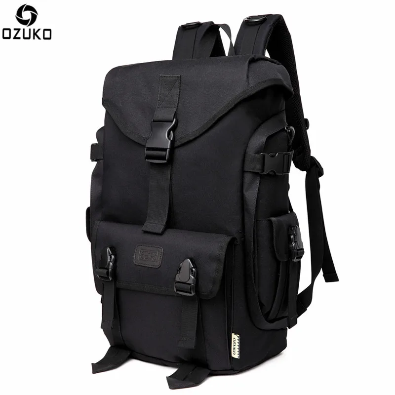 Рюкзак OZUKO мужской вместительный водонепроницаемый для ноутбука 15 6 дюйма | Багаж