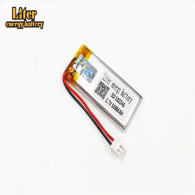 XHR 2P 2 54 3 7 V 600mAh 502248 482249 полимерная литиевая батарея Bluetooth Беспроводная обучающая