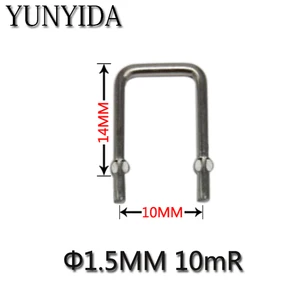 Резистор сопротивлениявыборки Constantan 01-06, 10 шт., 0,01r10mR10 миллиомовшаг, диаметр 10 мм1,5 мм