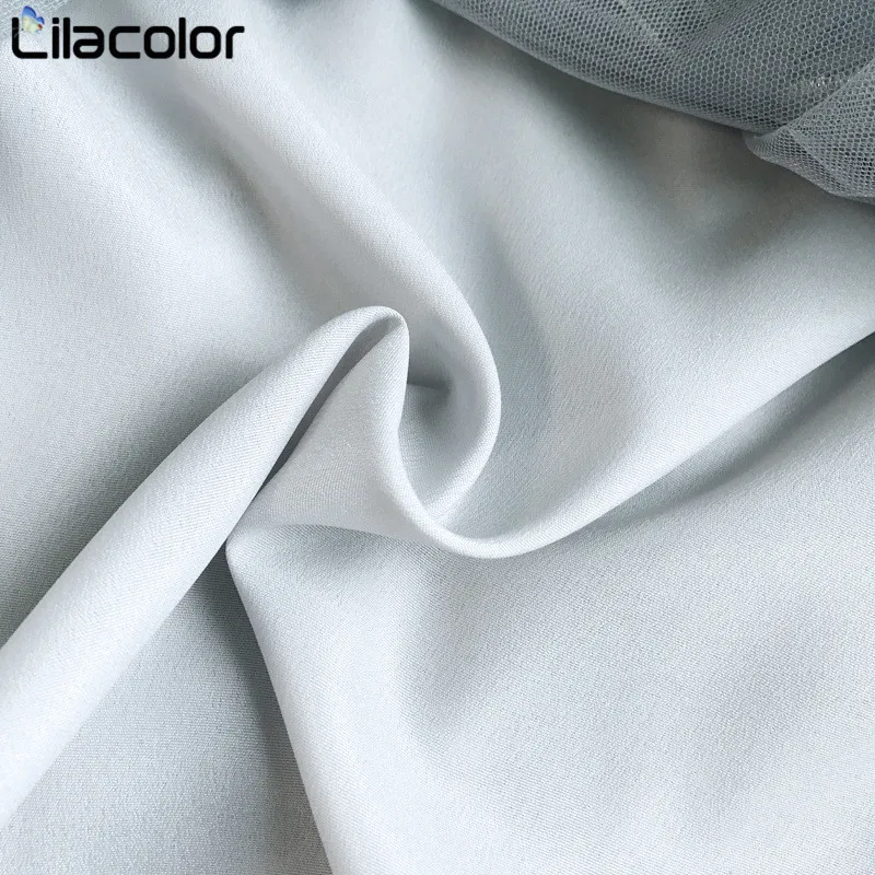 Lilacolor пачка тюль сетки Юбки женские длинные макси юбки 2019 корейские демисезонные