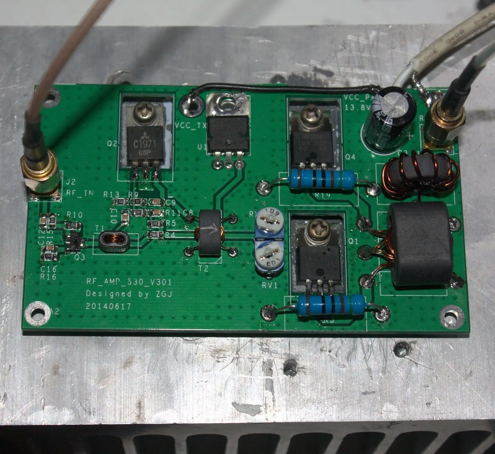 Наборы DIY линейный усилитель мощности ssb 45 Вт для приемопередатчика